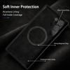 100% Real Italian Imported for Alcantara For Samsung S24Ultra S25 Magnetic Case with MagSafe Case Smart Button Protective Cover