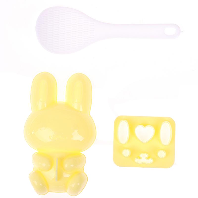 1 комплект кухонной формы для суши, сэндвич-формы, форма для кролика и рисовых шариков, инструмент для приготовления бенто своими руками