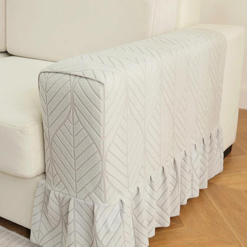 Armrest Covers Thickened Non-Slip Sofa Armrest Protector Universal Soft Warm Furniture Protector for Chair Sofa Couches Recliner
