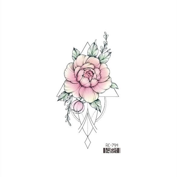 Dark Butterfly Sexy Waterproof Temporary Tattoo Sticker India Women Back Waist Flash Tatoo Girl Body Art Fake Tattoos Realistic