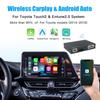 Carplay Android Auto для Toyota Touch2 Entune 2.0 Highlander Tundra Sienna Prius Yaris Camry CHR Модуль Мультимедиа