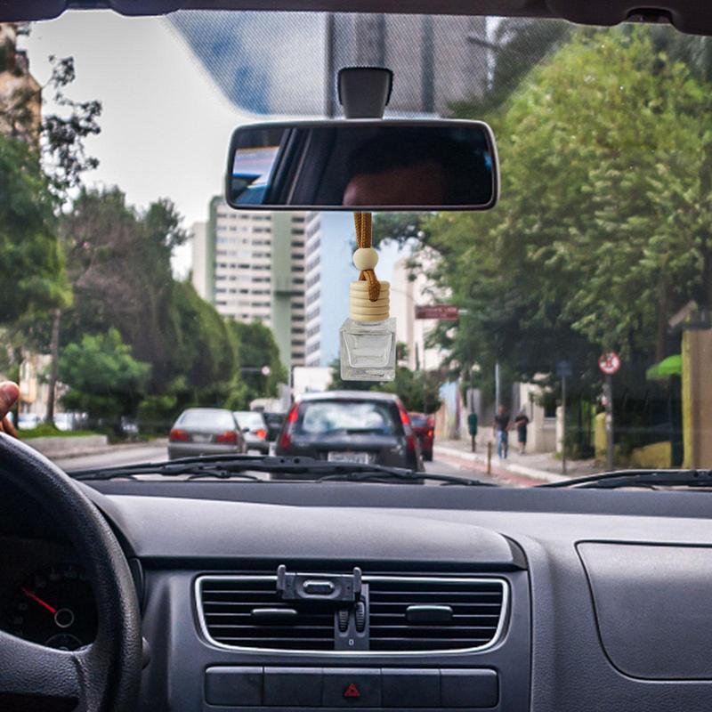 Подвесные пустые флаконы-диффузоры для автомобиля, флакон-подвеска для ароматерапии для автомобиля, дома, флаконы-диффузоры, устраняют запах в автомобиле, долговечные