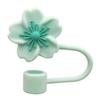 Flower Straw Cover Cap Dust-Proof 10mm Straw Topper Reusable Drinking Straw Cap Cup Accessories for 40 Oz/30 Oz Tumbler