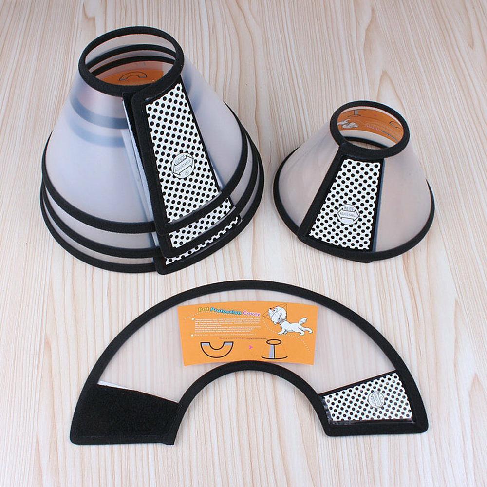 Anti-Lick Pet Protective Cover Anti-Bite Elizabethan Cone Soft Beauty Cover Wound Protection