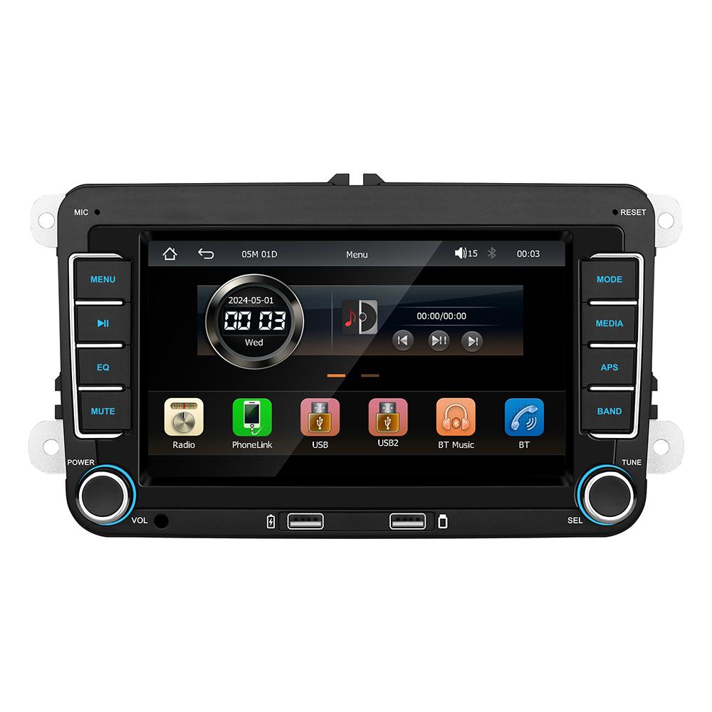 Android Car Radio для Volkswagen Golf 5 6 Polo Passat B6 B7 CC Skoda Jetta Универсальный беспроводной мультимедийный экран для Carplay Auto