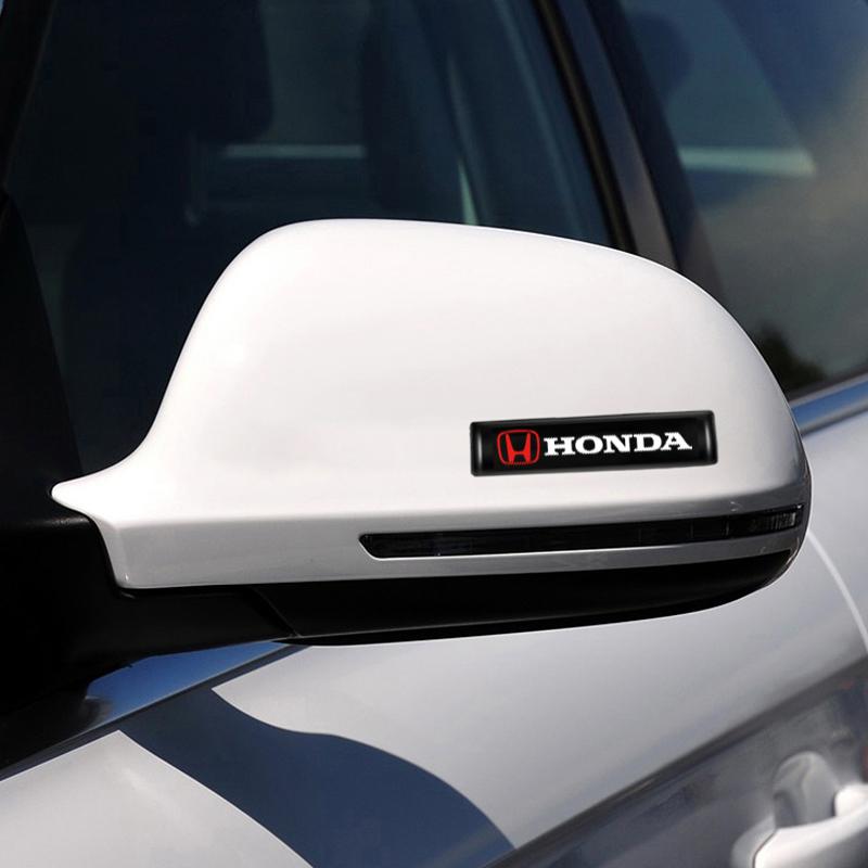 10Pcs Car Interior Exterior Decorative Sticker Auto Emblem Decals For Honda CR-V Accord Civci HR-V XR-V Odyssey Insight Vezel FI