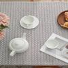 Retro Style Tablecloth High-end Table Mat Rectangular Dining Table Cloth Knitted Atmosphere Decoration Anti Slip