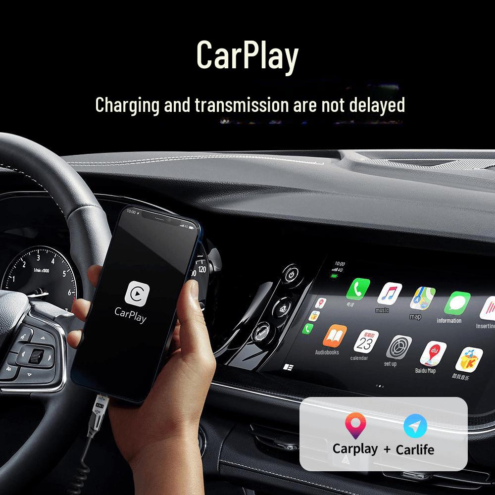 [True PD65W+27W] Телескопическое зарядное устройство 4-в-1 Double Magic Spring 65 Вт для Apple, Huawei, iPhone 16