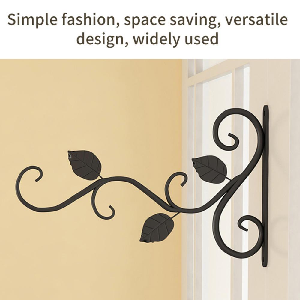 2 шт. настенный держатель для цветочного горшка, европейский винтажный железный художественный цветочный стенд, садовое украшение, настенный кронштейн для корзины