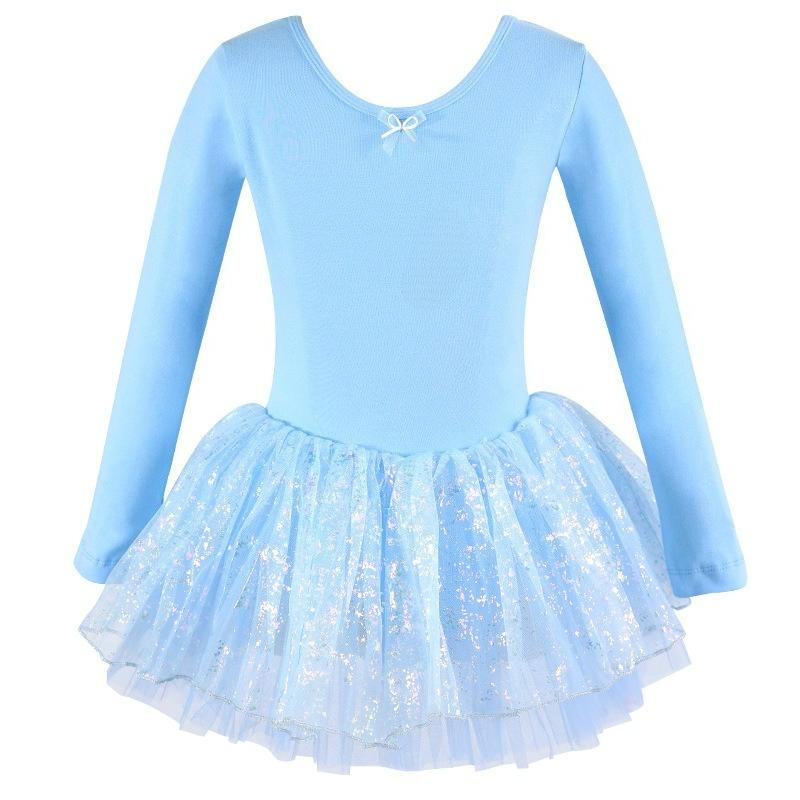 Dance Clothes Children's Women's Summer Short-sleeved Girls Practice Clothes Baby Dancing Clothes Toddler Tutu