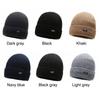 Thick Fleece Lined Knit Cap Women Warm Hat Skullies Beanies Men's Winter Hat Knitted Hat