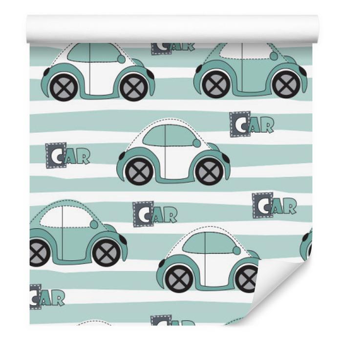 Pastel Cars Wallpaper for Living Room and Bedroom 50x1000