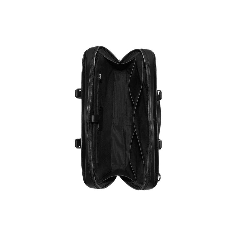 COACH Graham 39 zipper cowhide computer bag crossbody bag briefcase large men's black