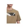 Новая футболка PUMA GRAPHICS PUMAWORDING Мужская Темно-верблюжий 686373-85