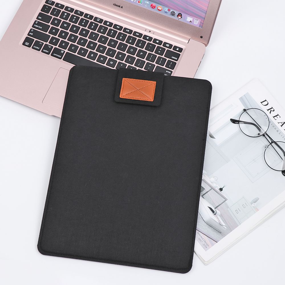 11inch/ 13inch/ 15inch Fashion Anti-scratch Computer Cover Laptop Bag Sleeve Case Wool Felt