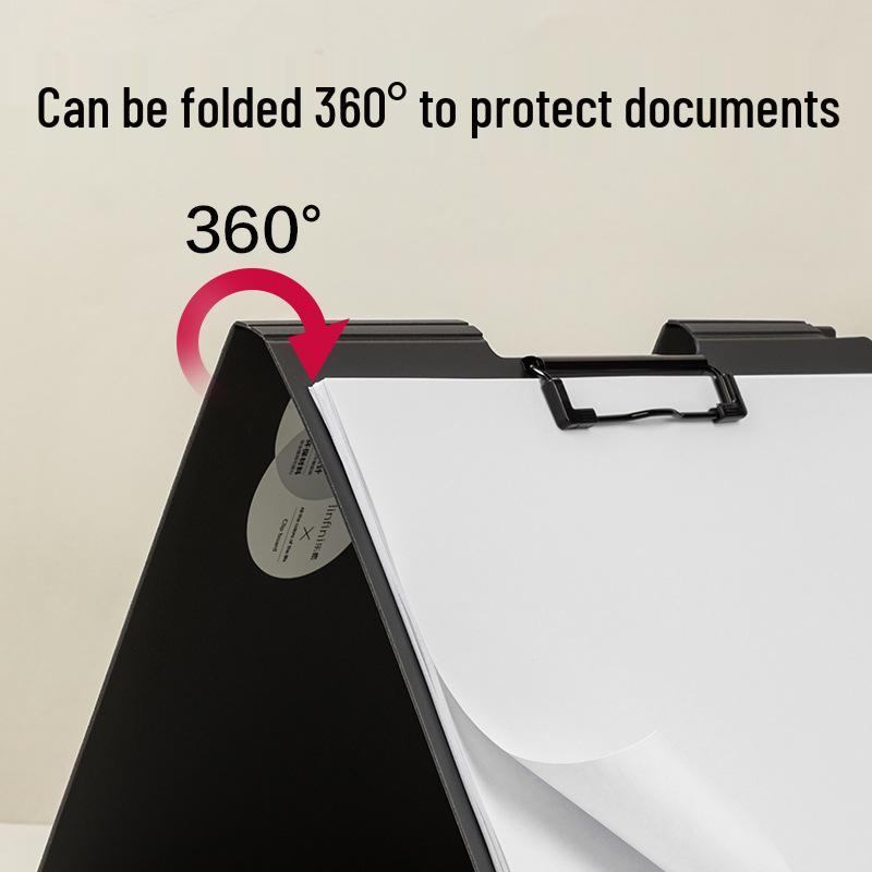 Deli PE126 Папка-скоросшиватель A4 с двойным зажимом, держатель для документов