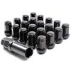 Wellvie Classy Heptagon Steel Wheel Racing for Alphard and Lock Custom Exterior Car Parts Anti-Theft Nuts, Nuts, 20-Piece Set, P1.5, Vellfire, 7-Point