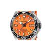 FESTINA Кварцевые мужские часы Diver с резиновым ремешком с оранжевым циферблатом F20664-4 200M