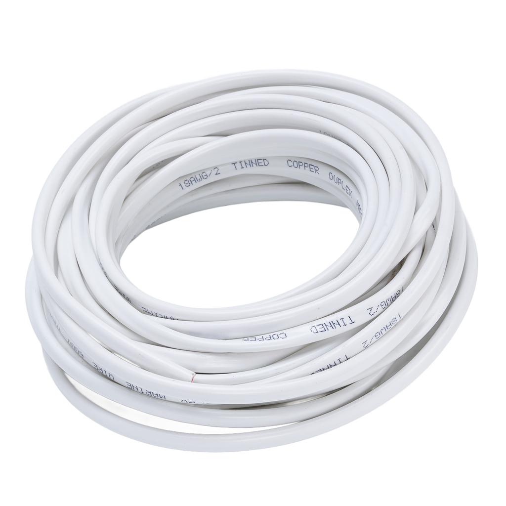 18 Gauge Marine Wire 30ft 600V OFC 18AWG Marine Grade Insulated Electrical Cable for Boat Yacht Automotive RV Trailer