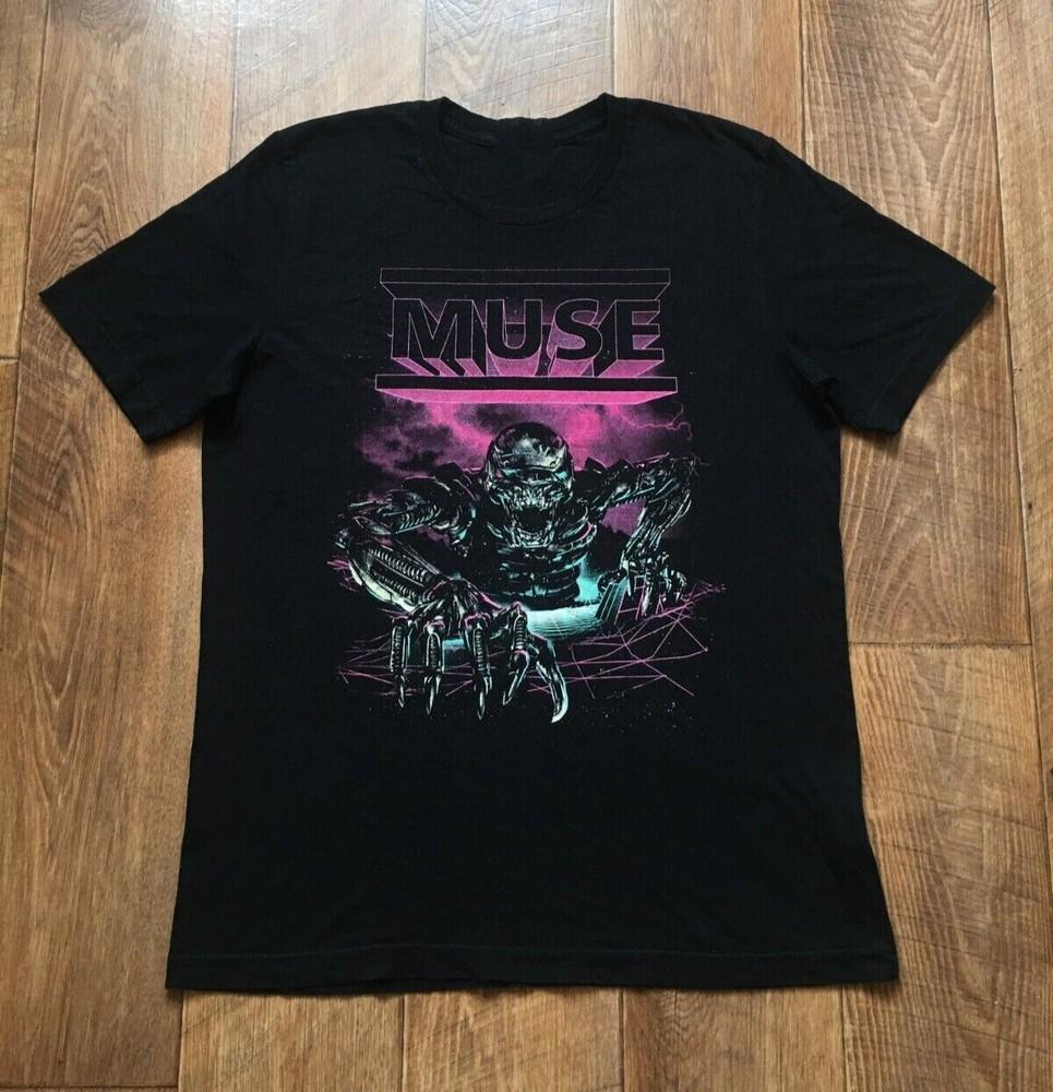 Футболка Muse Simulation Theory 2019 European Tour Для мужчин Женщин S-4XL BO1123 Унисекс Футболка