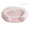 Питомник Кошачий наполнитель Коврик для собаки Плюшевая круглая подстилка для питомца Лежанка для собаки Зимняя теплая лежанка для питомца Собачий наполнитель