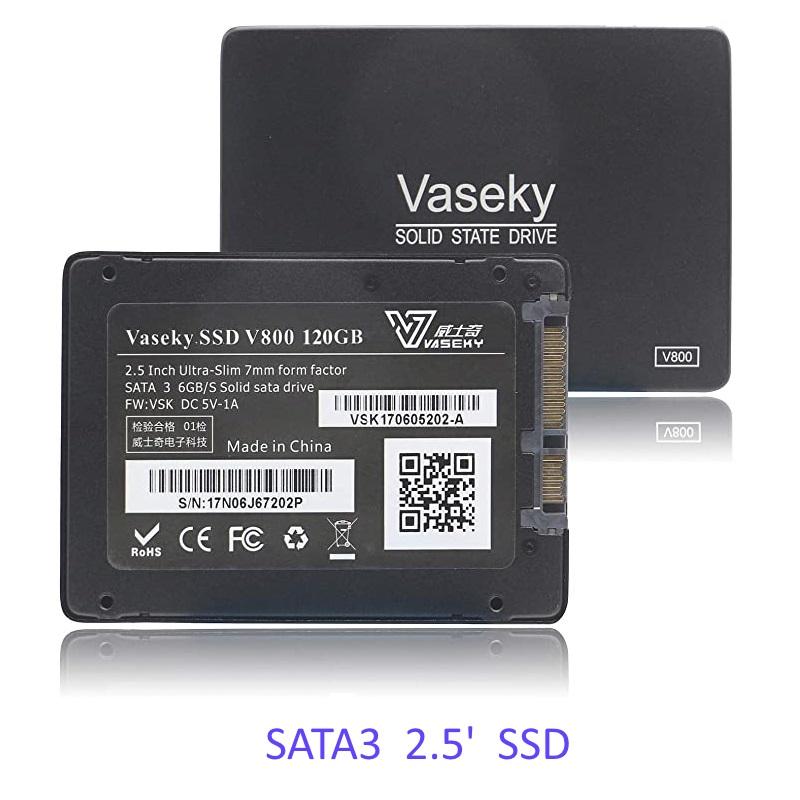 Внутренний твердотельный накопитель 2,5-дюймовый жесткий диск SSD SATA3 для настольного ноутбука