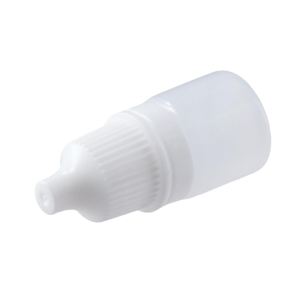 White Squeezable Dropper Bottles Eye Liquid Bottle Plastic Empty Containers Refillable Bottles