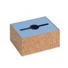Eco-Friendly Cork Tissue Box - High-End, Odor-Free, Magnetic Closure, Light Luxury Design for Restaurants