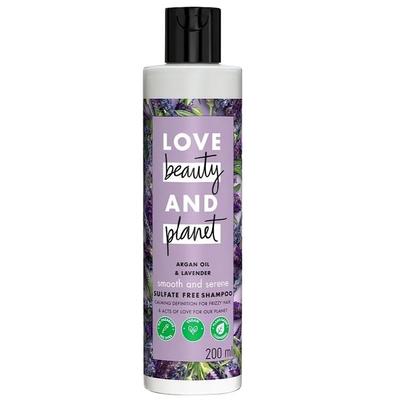 Love Beauty & Planet Argan Oil and Lavender Шампунь Smooth and Serene без сульфатов 200 мл