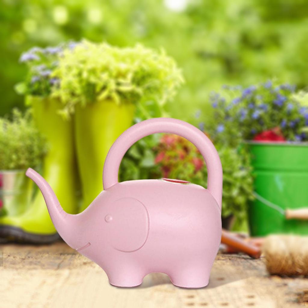 Elephant Watering Can Garden Water 1.5L Kids Gift Gardening Tool Pot for Greenhouse