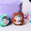 9Cm Small Penguin Plush Keychains Cute Plushie Doll Anime Kawaii Toys For Children Pendant Key Chain Woman Girl Birthday Gift
