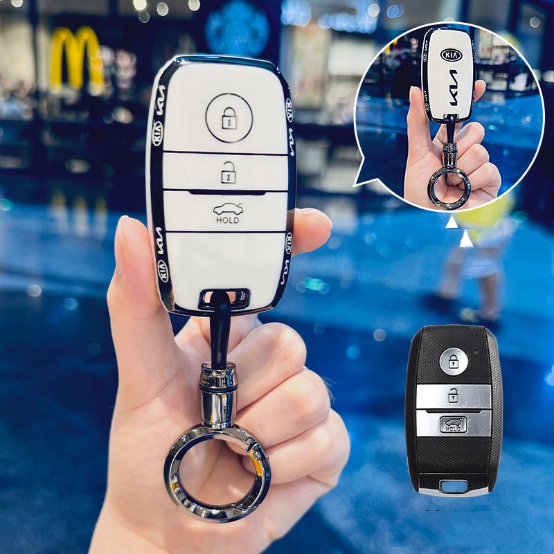 2026 Горячая Автомобильная Наклейка Мягкий ТПУ Чехол-Защита для Автомобильного Ключа Брелок Для Kia Rio Sportage R Optima Rio5 Sorento Niro Soul Ceed Cerato