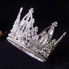 Элегантные тиары королевы для ролевых игр, вечеринок, музыкальных фестивалей, головные уборы со стразами, украшение для головы на девичник.