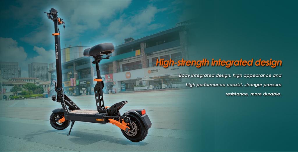 KuKirin G2 PRO 600W Electric Scooter, 48V 15.6Ah 58km Range, 45km/h, 9" Tubeless Tires, Foldable E-Scooter