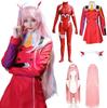 Darling In the Franxx Cosplay Uniform Tights Cosplay [NOKIJP] (Zero Two, XXL)