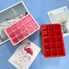 4PCS/Set Silicone Ice Cube Mold Big Square Ice Cube Tray Ice Cube Maker Non-toxic Reusable Bar Pub Wine Ice Blocks Maker