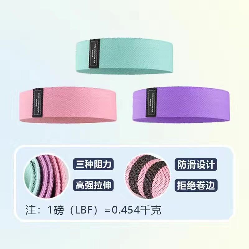 Resistance Loop Bands Glute Activation Squats Yoga Fitness Training Womens Booty Building Exercise