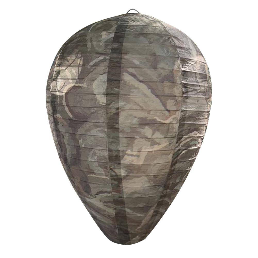 1-5Pcs Wasp Nest Decoy Hornet Deterrents Waterproof Non-Toxic Fake Nest Bee Decoy Beehive Lanterns Patio Garden Repellent Trap