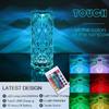 Usb 16 Colors Charging Telecontrol Change Color Rose Night Lamp Touch Up Light