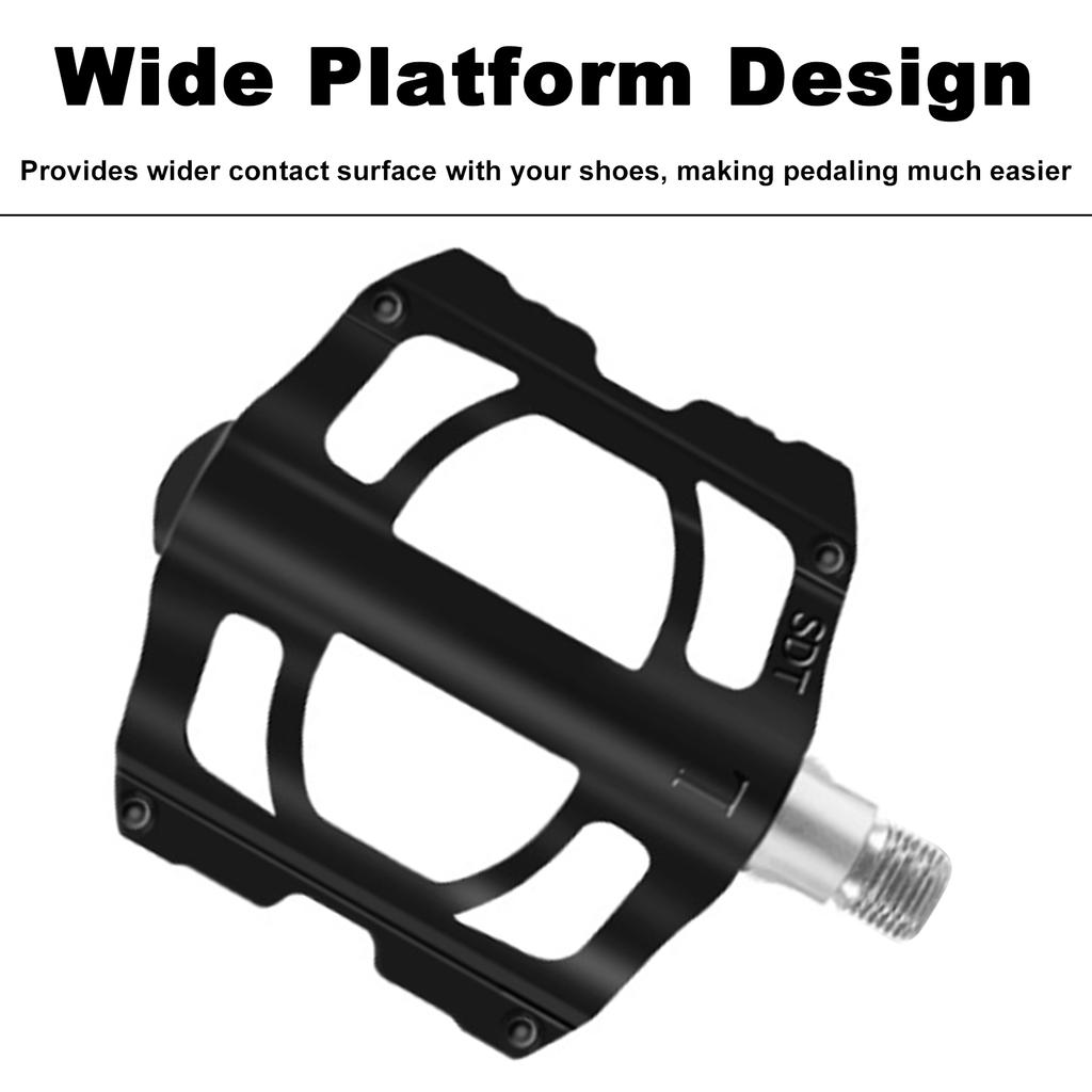 Педали для горного велосипеда 4 подшипника Педали для велосипеда из алюминиевого сплава Дорожные педали для MTB велосипеда