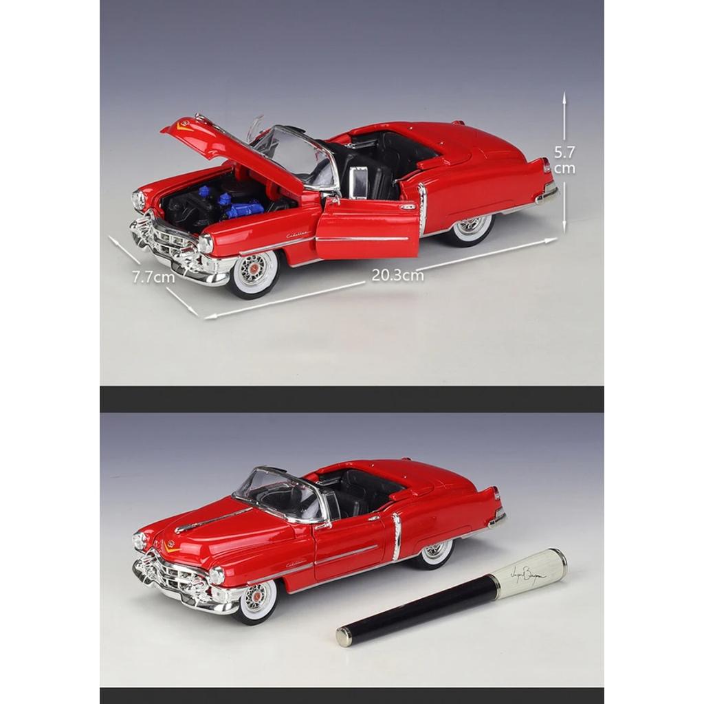 Welly 1/24 Cadillac Eldorado 1953 Литой Автомобиль Литые Модели и Игрушечные Транспортные Средства Модель Автомобиля Миниатюрная Масштабная Модель Автомобиля Игрушки для Детей