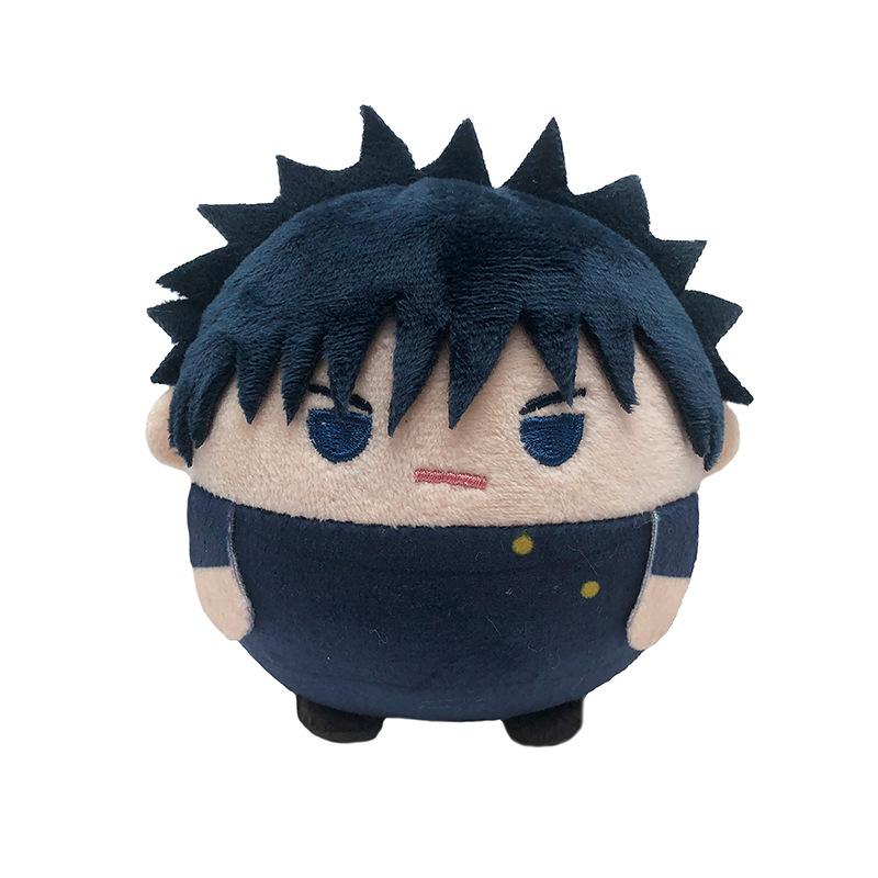 10cm Cartoon Jujutsu Kaisen Round Plush Toy Yuji Itadori Maki Zenin Choso Cosplay Doll For Anime Fans