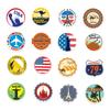 Travel City Sticker 100 Travel Waterproof Travel City Sticker Brand Sticker Suitable for Set, Sheets, Stickers, Pack, Suitcase, Cars, Motorcycles,