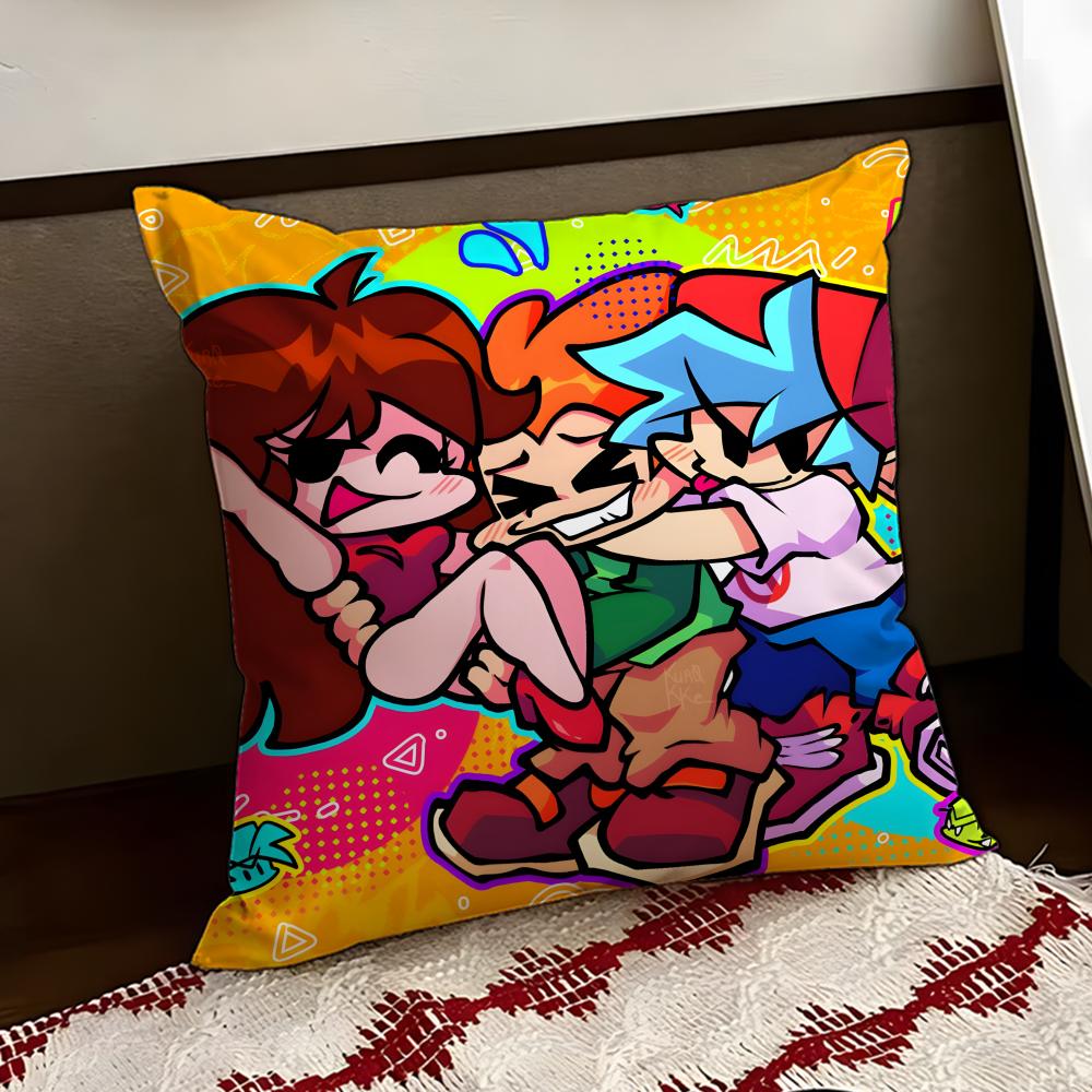 Game Friday Night FFunkins Cushion Cover Reversible Soft Durable Pillow Cover Home  Car MultiScene Use for Daily Comfort