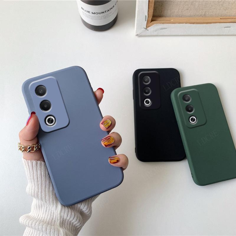 Чехол-крышка для OPPO A3 Pro Чехол-бампер для телефона OPPO A3 Pro Ударопрочный Мягкий ТПУ Жидкий силикон Fundas OPPO A3 Pro