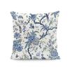 Чехол на подушку 18x18 с акварельными цветами и бабочками для декора фермерского дома весной/летом