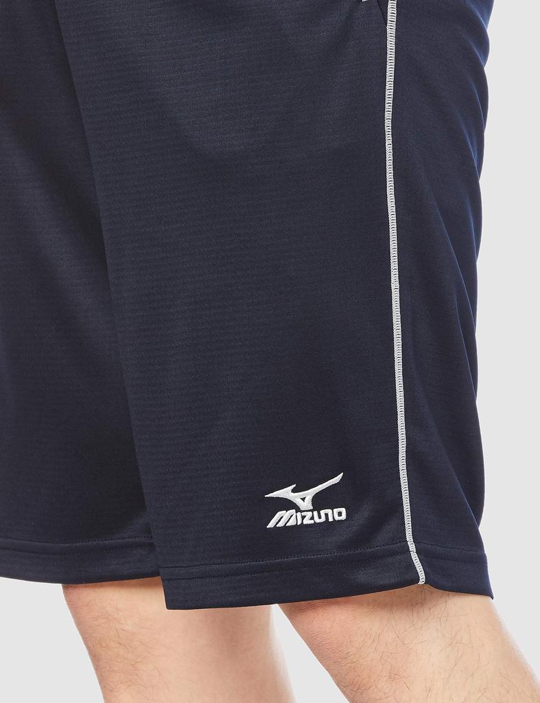 Mizuno Легкая тренировка с потом и размер M Мужские шорты, Влагоотводящие Быстросохнущие, Темно-синий, (K2JD1191)