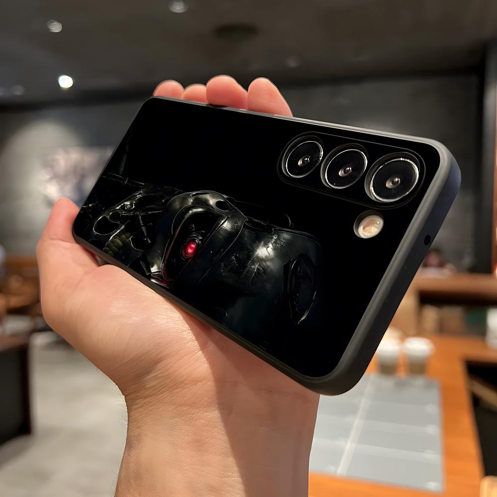 Movie The T-Terminator Phone Case For Samsung A56 A36 A26 A16 A15 A25 A35 A55 A14 A34 A24 A54 Black Soft Shell