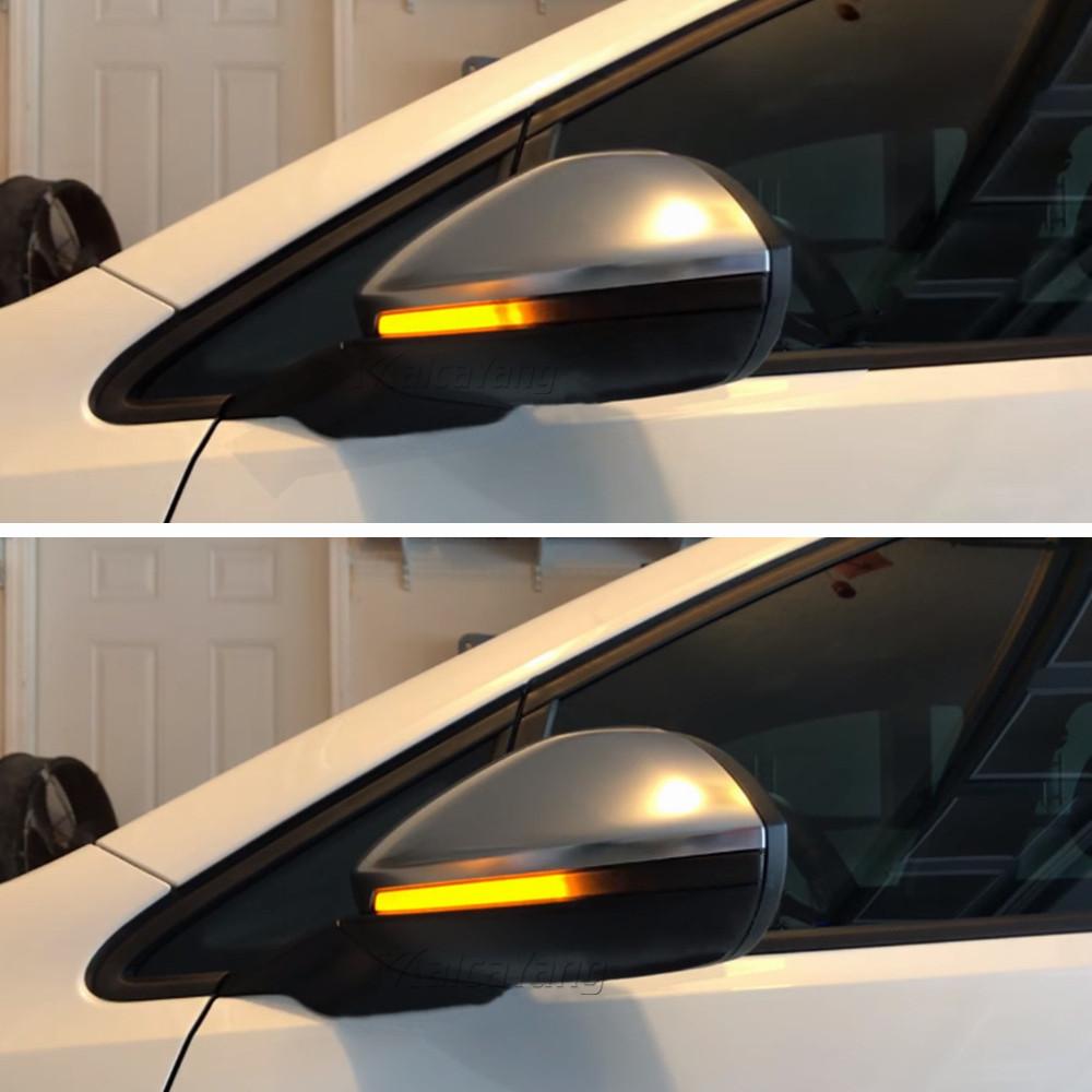 For A4 S4 RS4 B9 2016-2019 A5 S5 RS5 Dynamic Turn Signal LED Light Side Wing Rearview Mirror Indicator Sequential Blinker