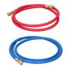 Refrigerant Charging Hose Fluoride Adding Tube Car Air Conditioning Repair Tool Car AccessoriesFor R410 2Pcs 1.5m